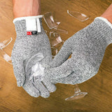 Maxbell Cut Resistant Gloves Farm Work Scratch Resistant Thicken Anti Cutting Gloves L