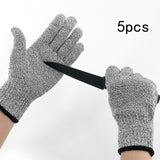 Maxbell Cut Resistant Gloves Farm Work Scratch Resistant Thicken Anti Cutting Gloves XL