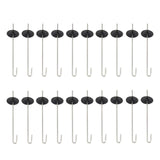 Maxbell 20 Sets Practical Sturdy Multipurpose Solar Panel Bird Guard Fasteners Clips