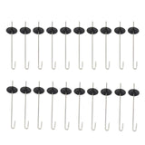 Maxbell 20 Sets Practical Sturdy Multipurpose Solar Panel Bird Guard Fasteners Clips
