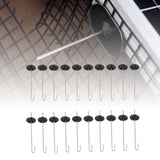 Maxbell 20 Sets Practical Sturdy Multipurpose Solar Panel Bird Guard Fasteners Clips