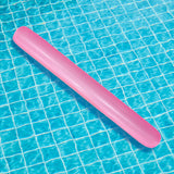 Maxbell Inflatable Pool Noodle Floats Beach Beginner Lake Float Swimming Pool Noodle Pink