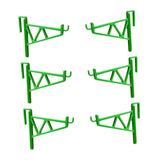 Maxbell 6x Beekeeping Frame Support Brackets Sturdy Accessory Apiarist Tool for Farm