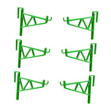 Maxbell 6x Beekeeping Frame Support Brackets Sturdy Accessory Apiarist Tool for Farm