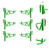 Maxbell 6x Beekeeping Frame Support Brackets Sturdy Accessory Apiarist Tool for Farm