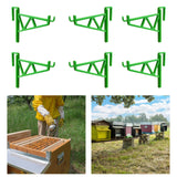 Maxbell 6x Beekeeping Frame Support Brackets Sturdy Accessory Apiarist Tool for Farm