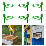 Maxbell 6x Beekeeping Frame Support Brackets Sturdy Accessory Apiarist Tool for Farm