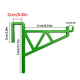 Maxbell 6x Beekeeping Frame Support Brackets Sturdy Accessory Apiarist Tool for Farm