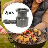 Maxbell 2x Rotating Grill Limiting Sleeve Outdoor Grill Accessories BBQ Grill Sleeve