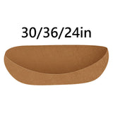 Maxbell 3Pcs Hanging Basket Lining Accessories Felting Non Woven Cloth for Living Room 30 inch