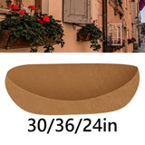 Maxbell 3Pcs Hanging Basket Lining Accessories Felting Non Woven Cloth for Living Room 30 inch