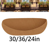 Maxbell 3Pcs Hanging Basket Lining Accessories Felting Non Woven Cloth for Living Room 30 inch