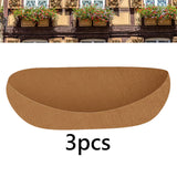 Maxbell 3Pcs Hanging Basket Lining Accessories Felting Non Woven Cloth for Living Room 30 inch
