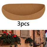 Maxbell 3Pcs Hanging Basket Lining Accessories Felting Non Woven Cloth for Living Room 36 inch
