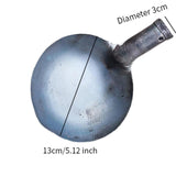Maxbell Sewer Drainage Leakage Spoon Iron Portable Cleaning Spoon Sewer Spoon Drains Diameter 13cm