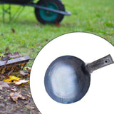 Maxbell Sewer Drainage Leakage Spoon Iron Portable Cleaning Spoon Sewer Spoon Drains Diameter 15cm