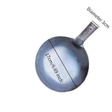 Maxbell Sewer Drainage Leakage Spoon Iron Portable Cleaning Spoon Sewer Spoon Drains Diameter 17cm