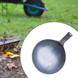 Maxbell Sewer Drainage Leakage Spoon Iron Portable Cleaning Spoon Sewer Spoon Drains Diameter 20cm