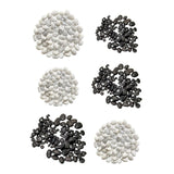 Maxbell Pebbles Multifunctional Polished River Stones for Outdoor Indoor Landscaping White 3 to 5 cm