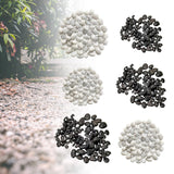 Maxbell Pebbles Multifunctional Polished River Stones for Outdoor Indoor Landscaping White 3 to 5 cm