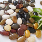 Maxbell Pebbles Multifunctional Polished River Stones for Outdoor Indoor Landscaping Black 2 to 3 cm