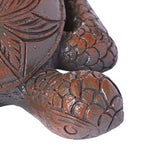 Maxbell Sea Turtle Statue Creative Resin Aquarium Ornament for Outdoor Pond Backyard