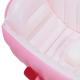 Maxbell Inflatable Baby Bathtub Baby Pool Foldable Portable Shower Basin for Newborn Pink