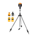 Maxbell Rotating Tripod Sprinkler with 1/2inch Quick Connector for Greenhouse