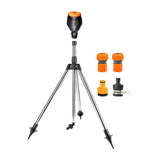 Maxbell Rotating Tripod Sprinkler with 3/4inch Quick Connector for Greenhouse Sturdy