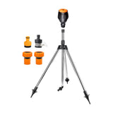 Maxbell Garden Tripod Sprinkler with 1" Quick Connect Water Sprinkler for Greenhouse