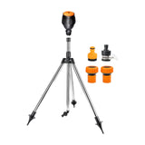 Maxbell Garden Tripod Sprinkler with 1" Quick Connect Water Sprinkler for Greenhouse