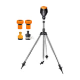 Maxbell Garden Tripod Sprinkler with 1" Quick Connect Water Sprinkler for Greenhouse