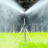 Maxbell Garden Tripod Sprinkler with 1" Quick Connect Water Sprinkler for Greenhouse
