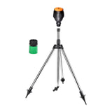 Maxbell Rotating Tripod Sprinkler Heavy Duty Water Sprinkler for Lawn Yard 0-79 Feet