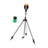 Maxbell Rotating Tripod Sprinkler Heavy Duty Water Sprinkler for Lawn Yard 0-79 Feet