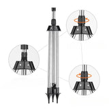 Maxbell Rotating Tripod Sprinkler Heavy Duty Water Sprinkler for Lawn Yard 0-79 Feet