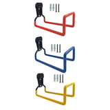 Maxbell Garden Hose Holder Hook Metal Hose Hanger for Power Tools Ropes Garden Tools Orange