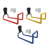 Maxbell Garden Hose Holder Hook Metal Hose Hanger for Power Tools Ropes Garden Tools Orange