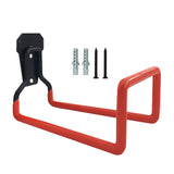 Maxbell Garden Hose Holder Hook Metal Hose Hanger for Power Tools Ropes Garden Tools Orange
