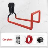Maxbell Garden Hose Holder Hook Metal Hose Hanger for Power Tools Ropes Garden Tools Orange