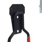 Maxbell Garden Hose Holder Hook Metal Hose Hanger for Power Tools Ropes Garden Tools Orange