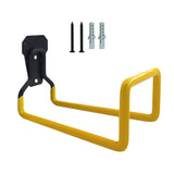 Maxbell Garden Hose Holder Hook Metal Hose Hanger for Power Tools Ropes Garden Tools Yellow