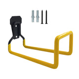 Maxbell Garden Hose Holder Hook Metal Hose Hanger for Power Tools Ropes Garden Tools Yellow