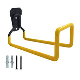Maxbell Garden Hose Holder Hook Metal Hose Hanger for Power Tools Ropes Garden Tools Yellow