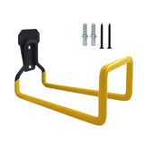 Maxbell Garden Hose Holder Hook Metal Hose Hanger for Power Tools Ropes Garden Tools Yellow