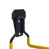 Maxbell Garden Hose Holder Hook Metal Hose Hanger for Power Tools Ropes Garden Tools Yellow