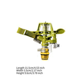 Maxbell Lawn Sprinkler 4 inch Rotating Garden Sprinkler for Garden Patio Agriculture