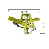 Maxbell Lawn Sprinkler 4 inch Rotating Garden Sprinkler for Garden Patio Agriculture