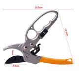 Maxbell Hand Pruner Gardening Equipment Garden Pruning Shear for Park Orchard Bonsai