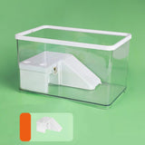 Maxbell Turtle Tank Terrapin Box Hatching Area Hideout Turtle Habitat Pets Accessory Without Filter